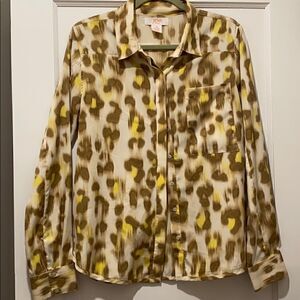 JOE FRESH Leopard Print Shirt